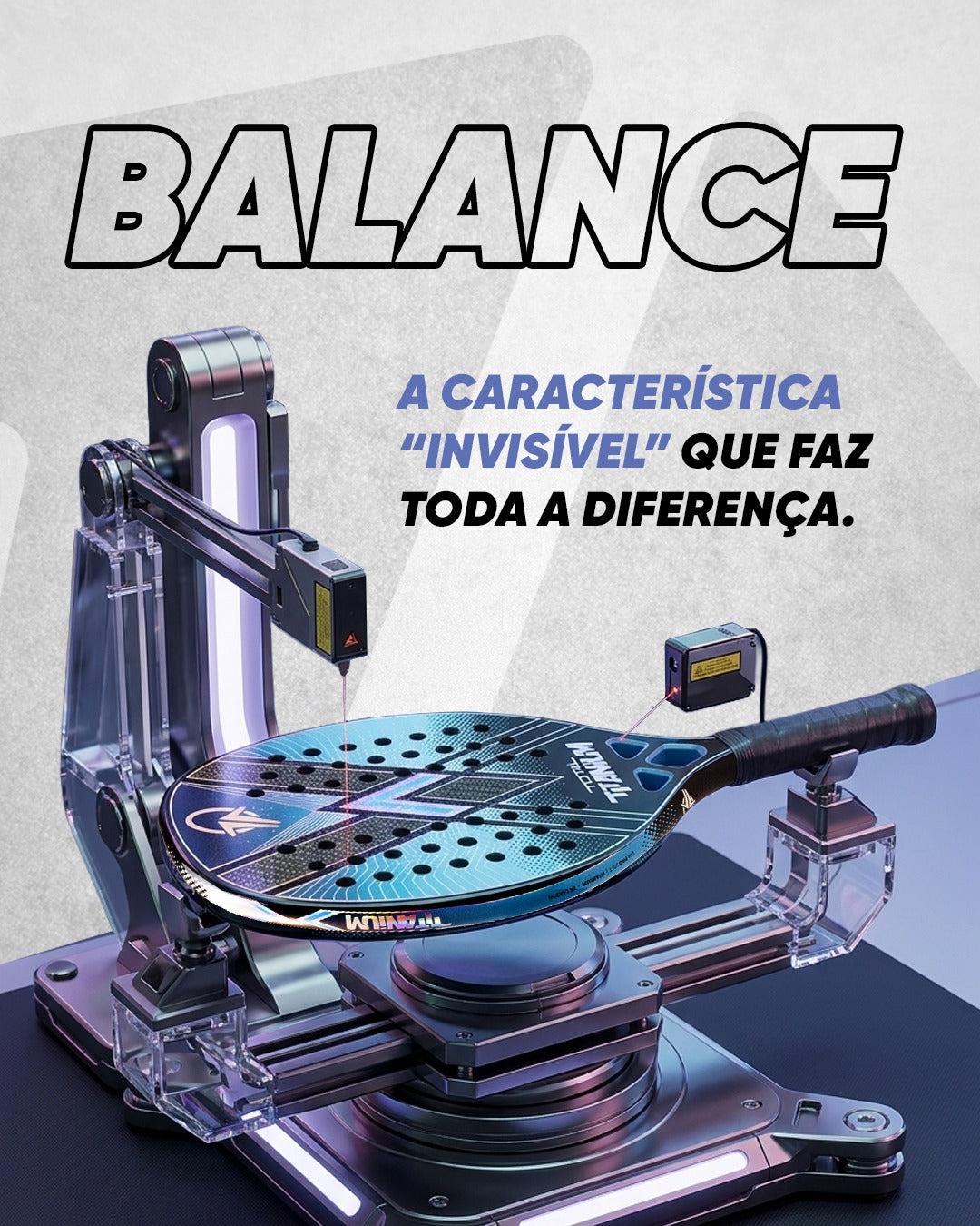 Peso e balance da raquete: como escolher a combinação ideal para seu jogo