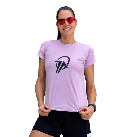 Camiseta Dryfit Training Feminina Lilás