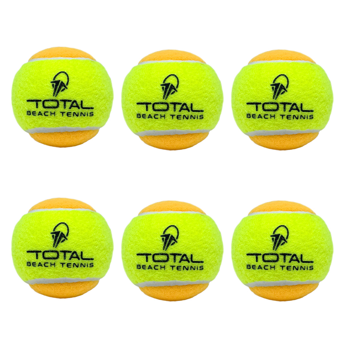 Bola Beach Tennis ITF Approved - 6 Unidades