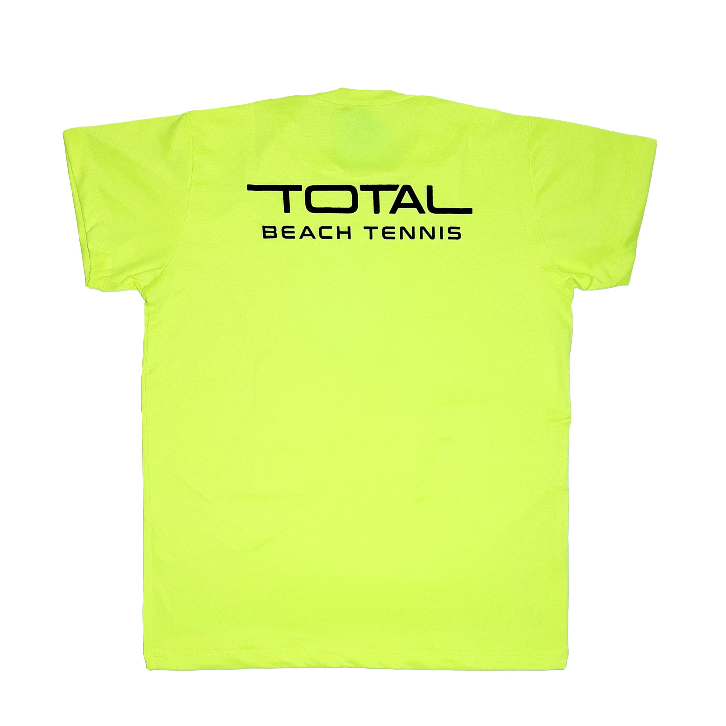 Camiseta Dryfit Training Feminina Amarela - Total Beach Tennis