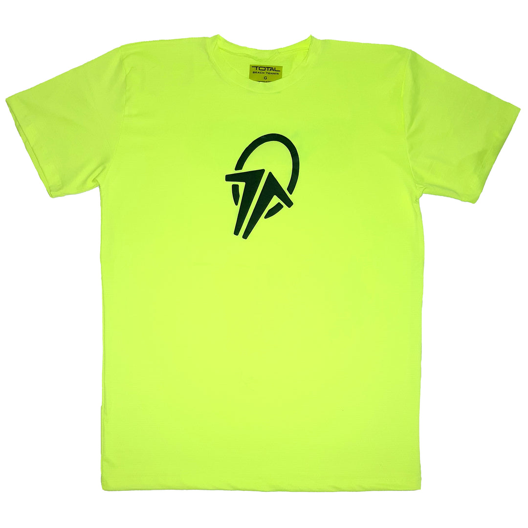 Camiseta Dryfit Training Masculina Amarela - Total Beach Tennis