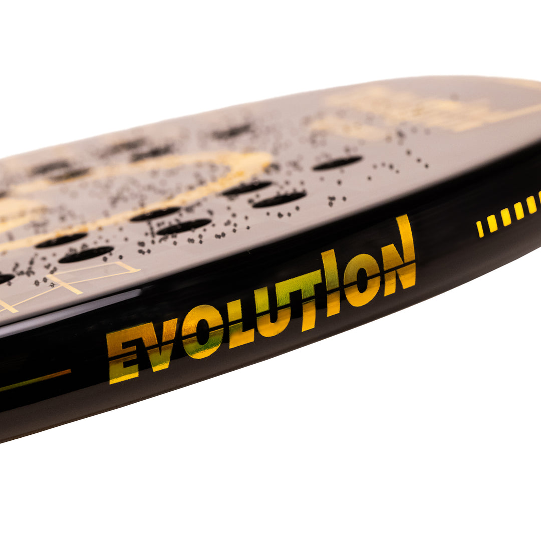 Raquete Beach Tennis Carbono 18k Total Evolution Golden 2025 + Capa