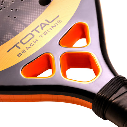 Raquete Beach Tennis Carbono 12k Total Pro Sunset + Capa - Total Beach Tennis
