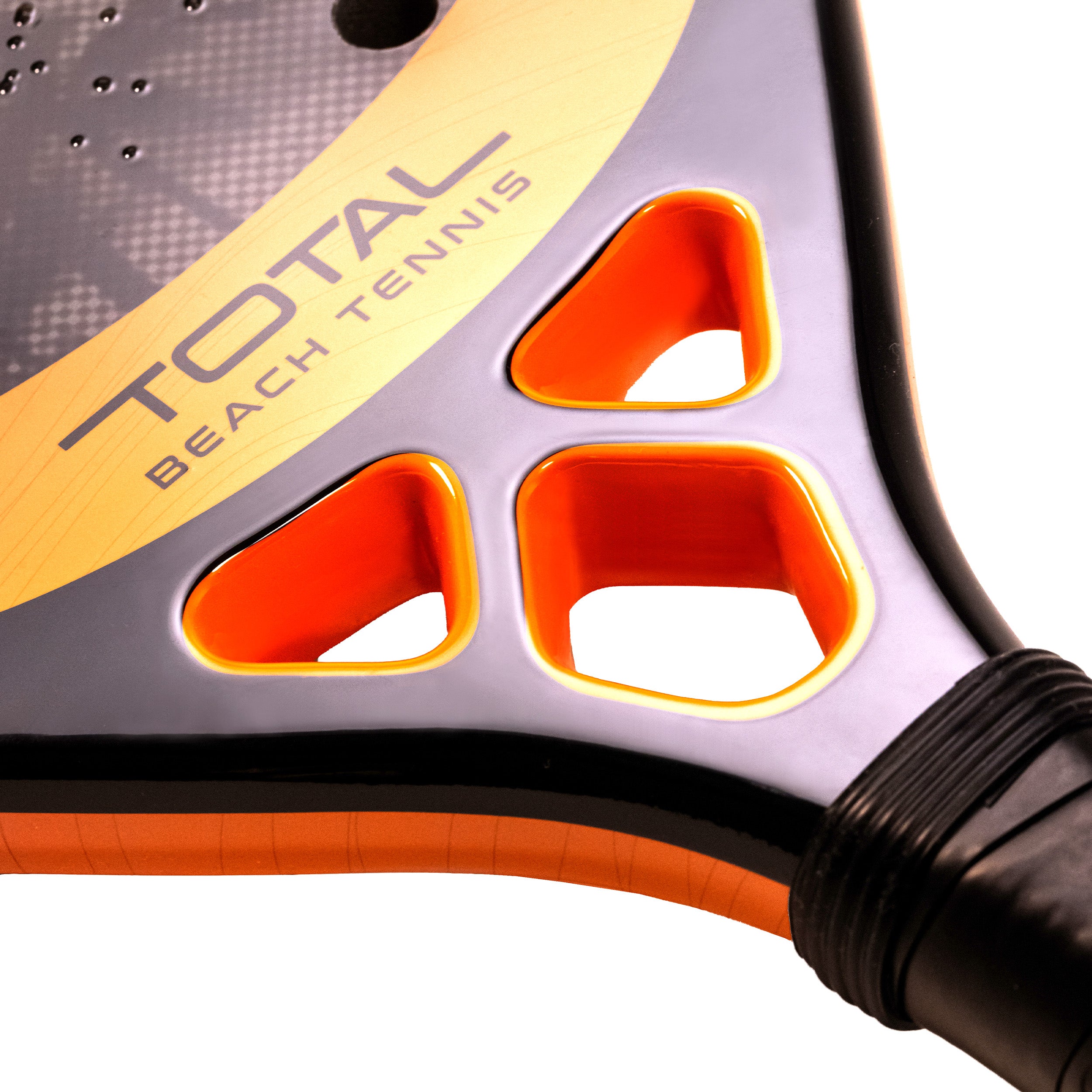 Raquete Beach Tennis Carbono 12k Total Pro Sunset + Capa - Total Beach Tennis