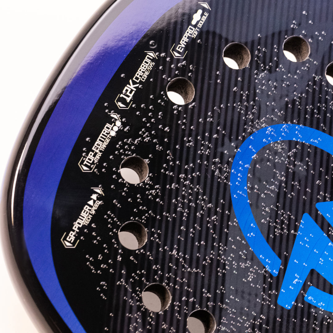 Kit Raquete Beach Tennis Total Pro + Bola + Grip + Fita + Capa