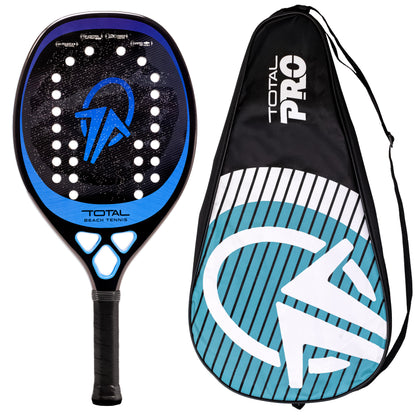 Raquete Beach Tennis Carbono 12k Total Pro + Capa - Total Beach Tennis