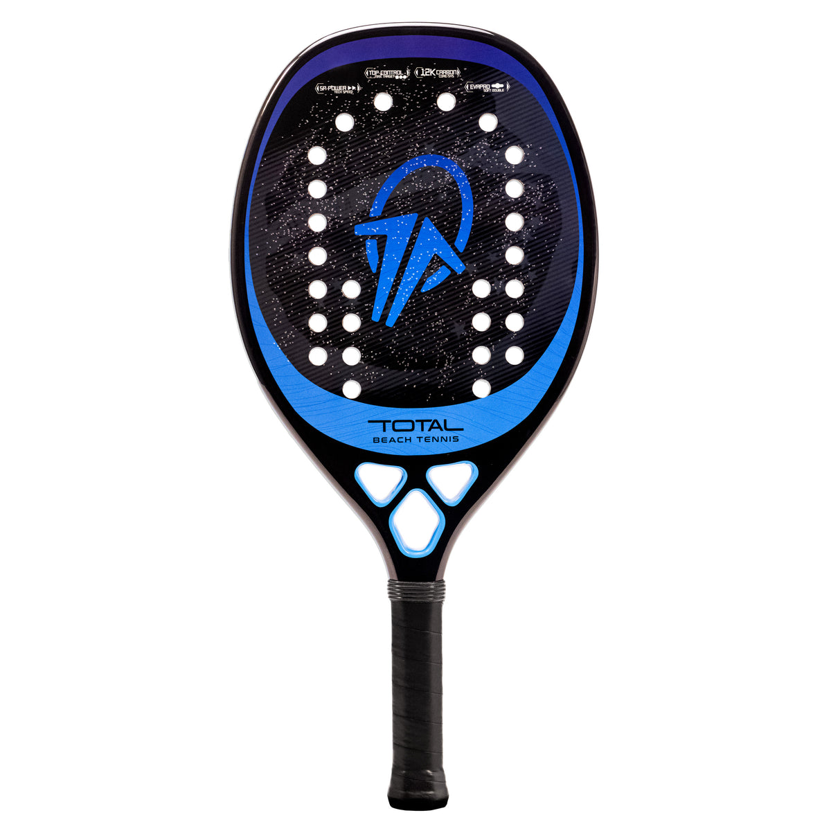 Raquete Beach Tennis Carbono 12k Total Pro + Capa - Total Beach Tennis