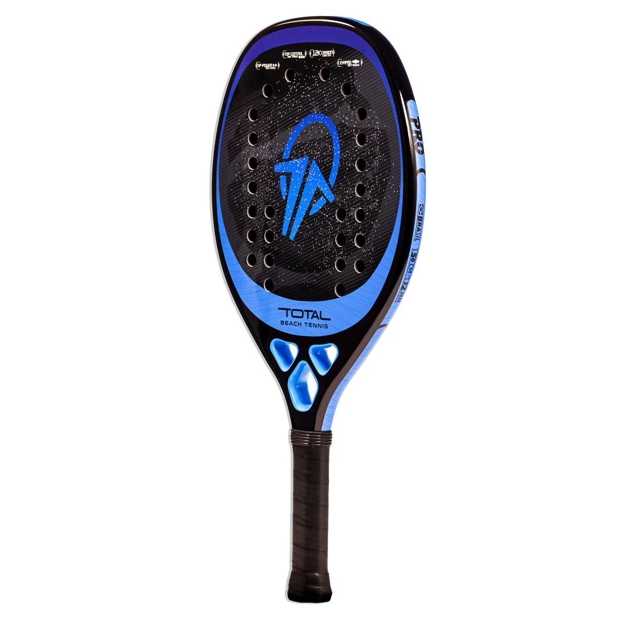 Raquete Beach Tennis Carbono 12k Total Pro + Capa - Total Beach Tennis
