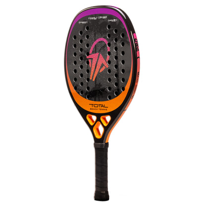 Raquete Beach Tennis Carbono 12k Total Pro Sunset + Capa - Total Beach Tennis