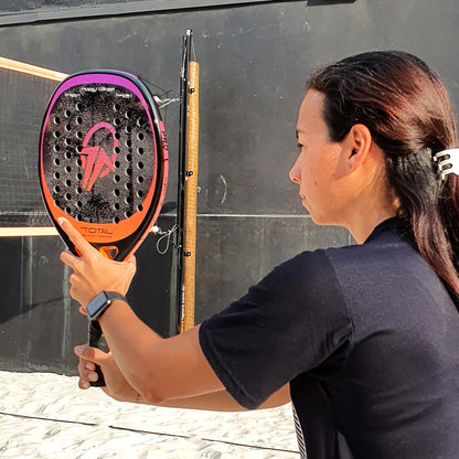 Raquete Beach Tennis Carbono 12k Total Pro Sunset + Capa - Total Beach Tennis