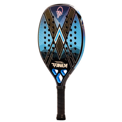 Raquete Beach Tennis Total Titanium Carbono 3k + Capa - Total Beach Tennis