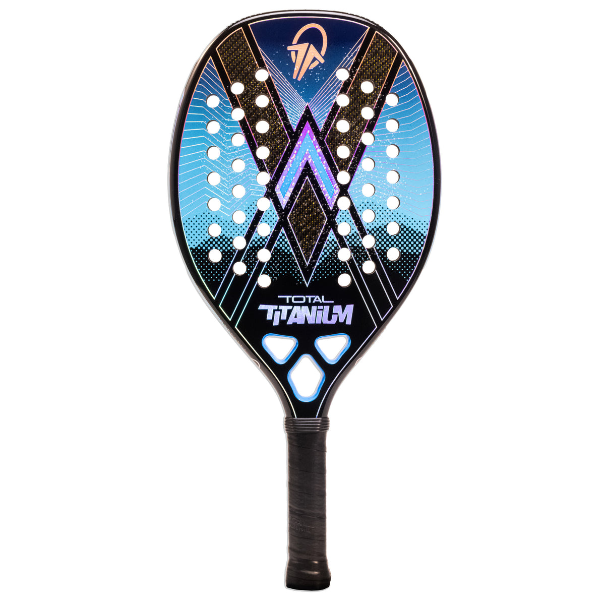 Raquete Beach Tennis Total Titanium Carbono 3k + Capa - Total Beach Tennis