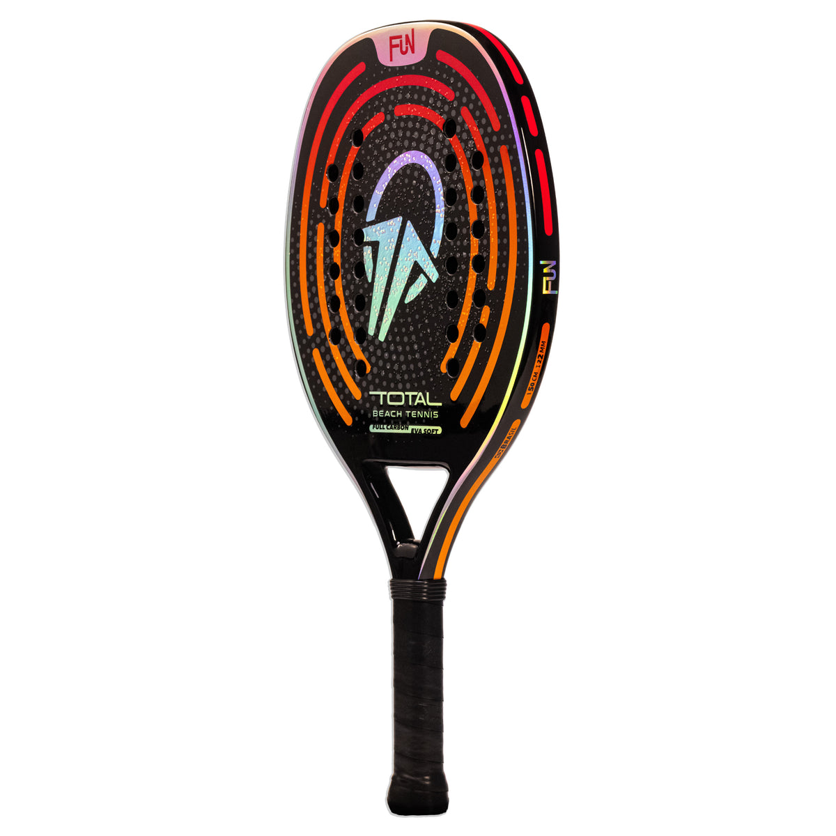 Raquete de Beach Tennis Carbono Total Fun + Capa - Total Beach Tennis