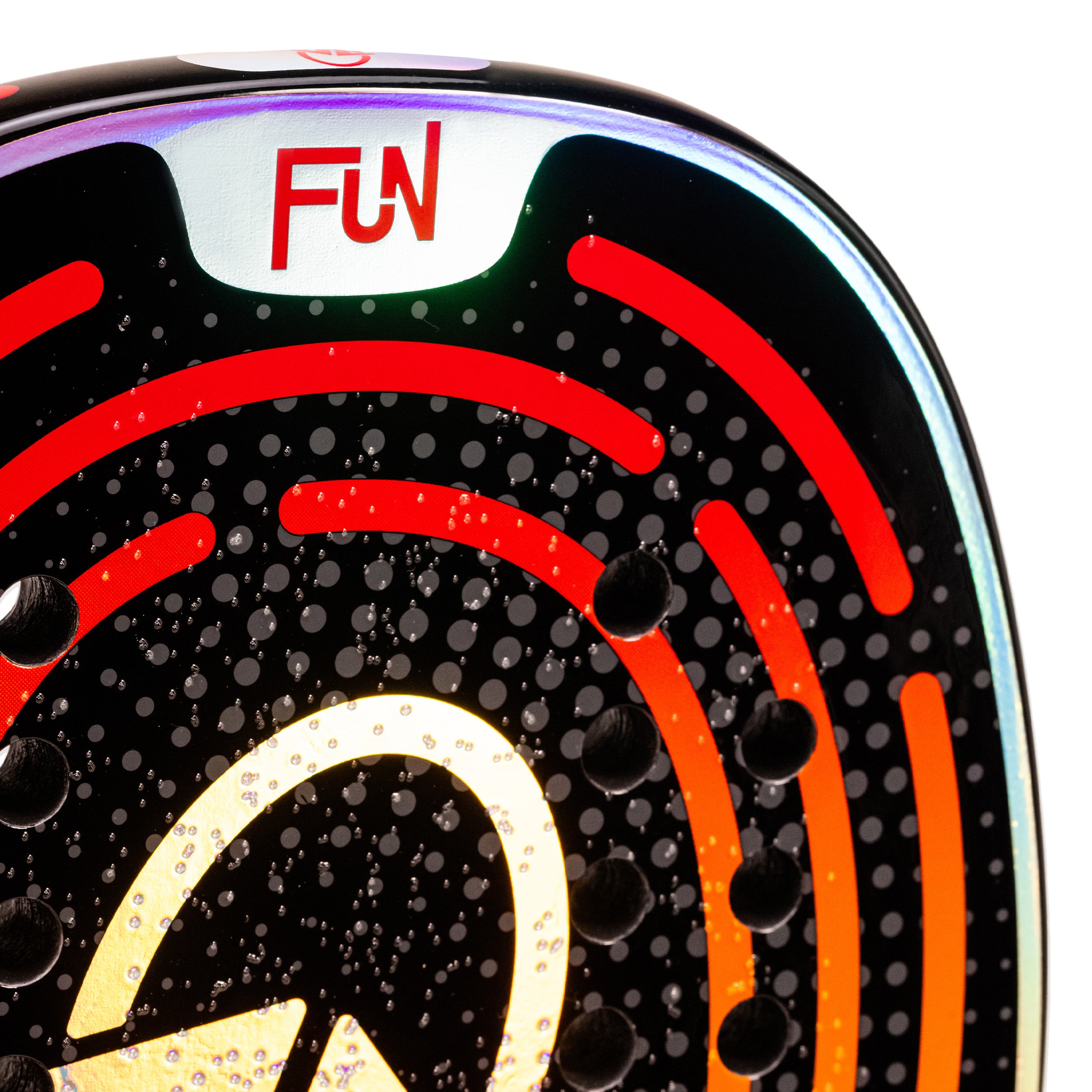 Raquete de Beach Tennis Carbono Total Fun + Capa - Total Beach Tennis