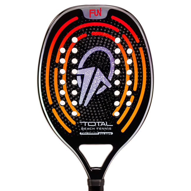 Raquete de Beach Tennis Carbono Total Fun + Capa - Total Beach Tennis