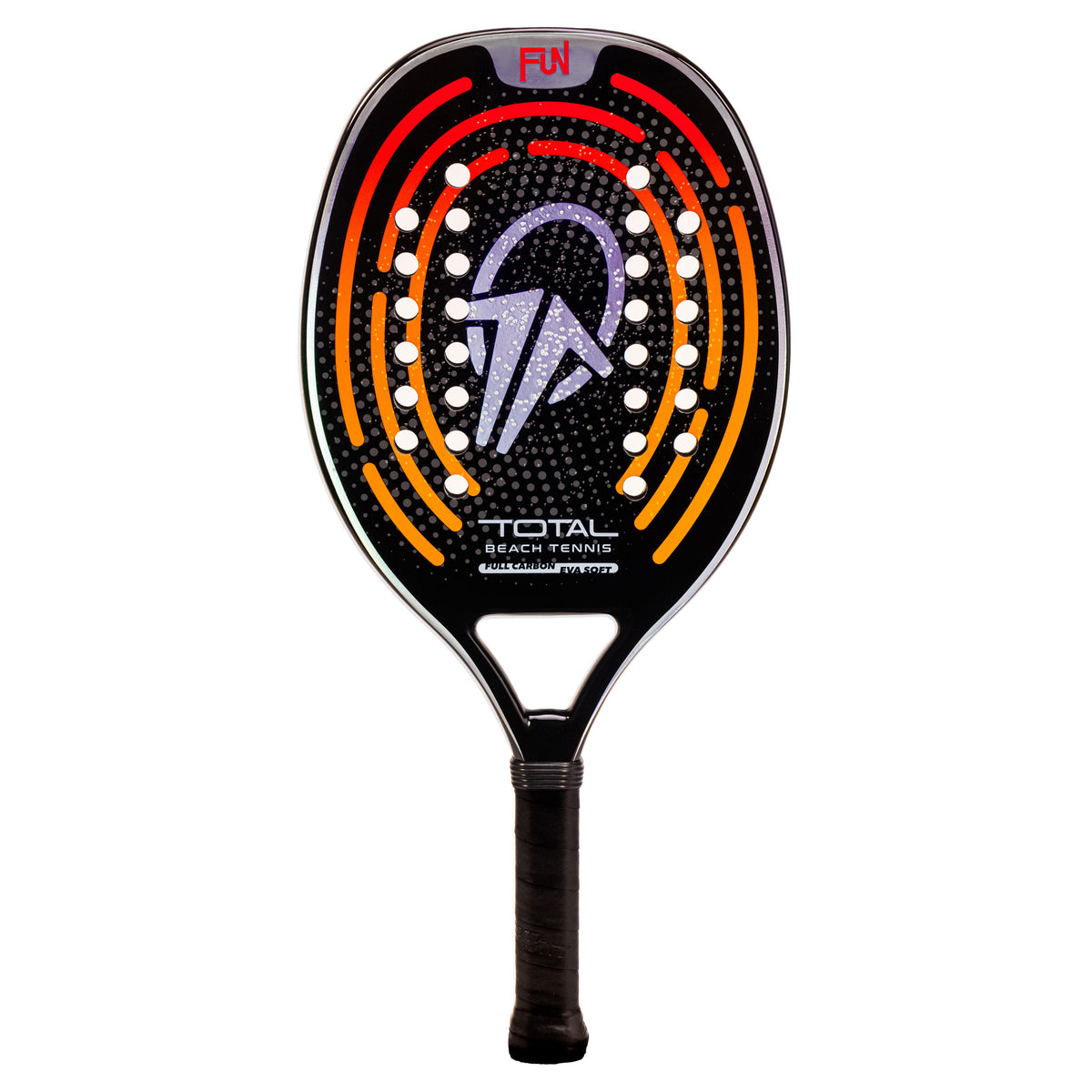 Raquete de Beach Tennis Carbono Total Fun + Capa - Total Beach Tennis