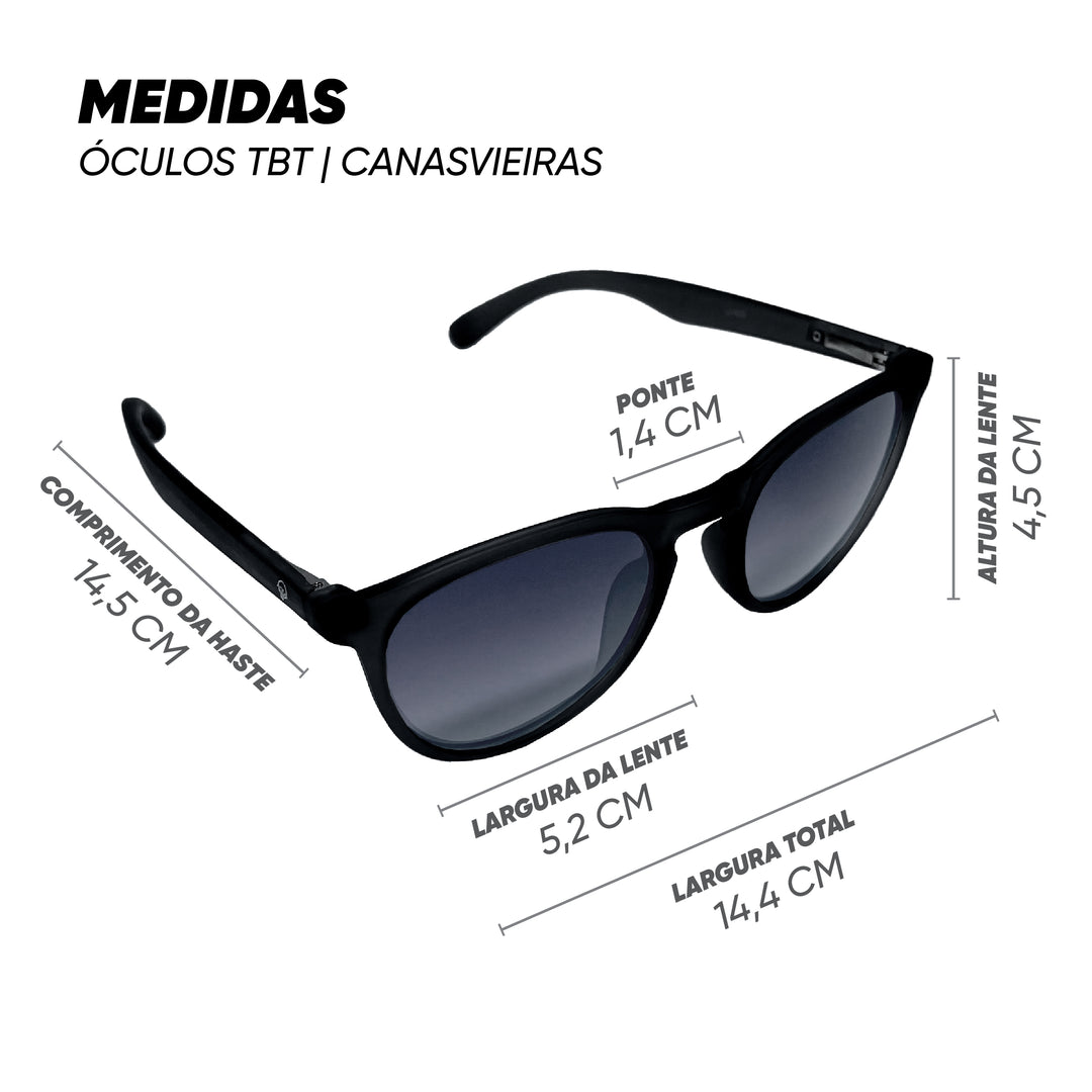 Óculos De Sol Polarizado Total Canasvieiras Proteção Uv400