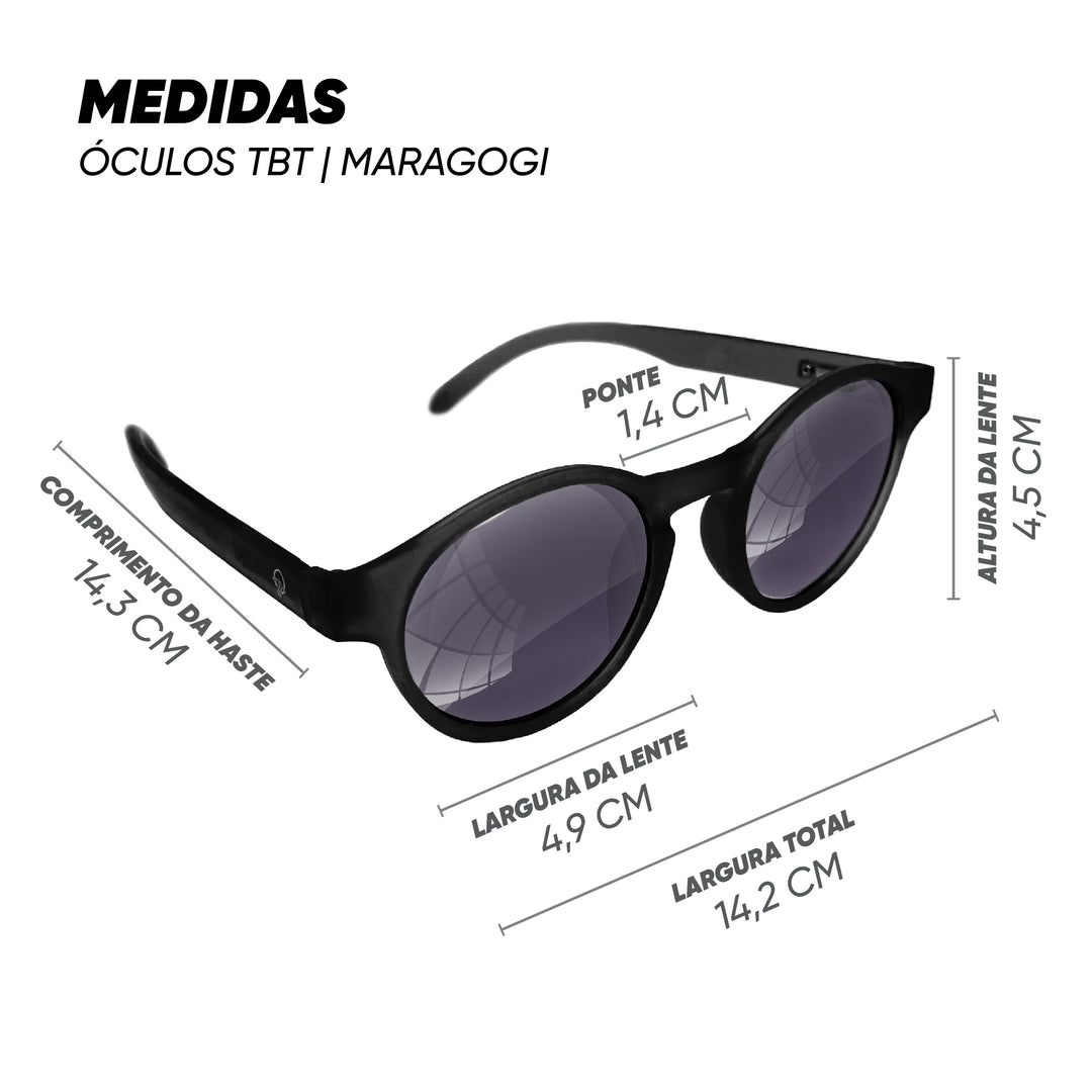 Óculos De Sol Polarizado Total Maragogi Proteção Uv400
